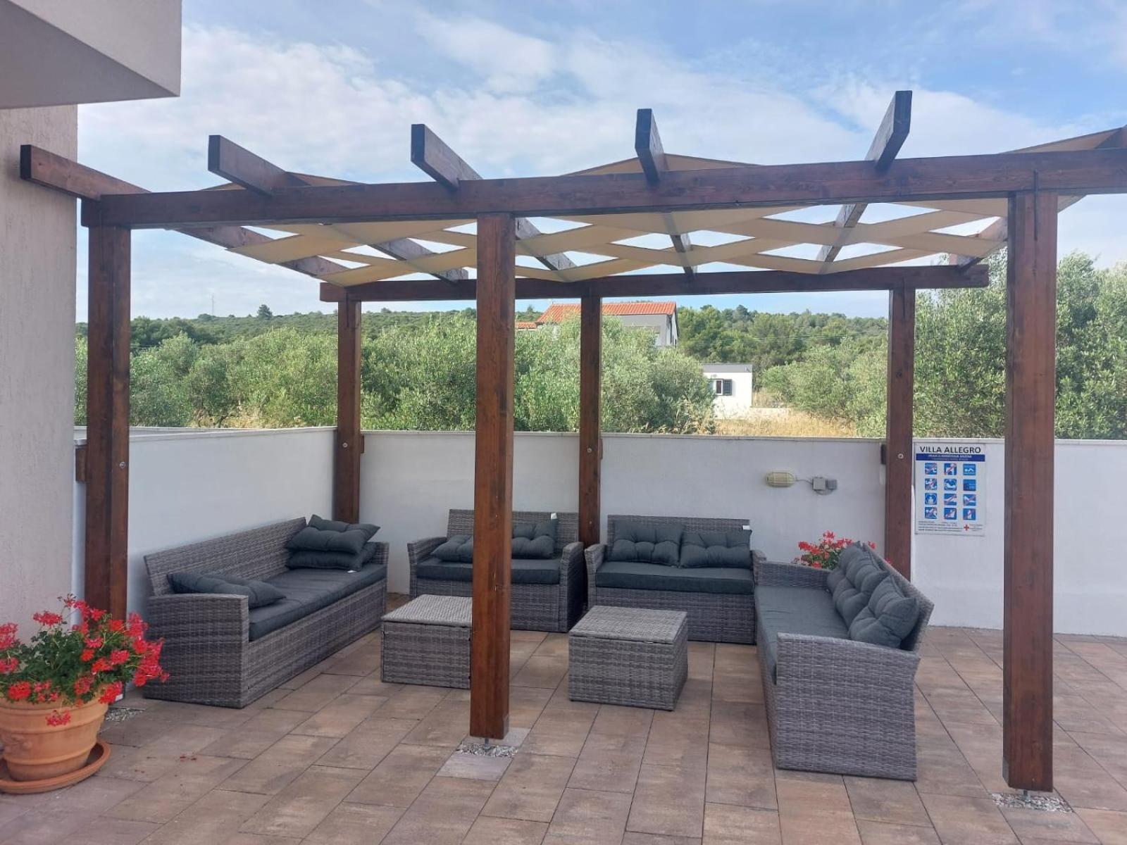 Villa Allegro Sukosan Ngoại thất bức ảnh